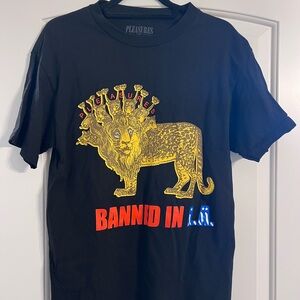 Pleasures Banned in LA Graphic T shirt